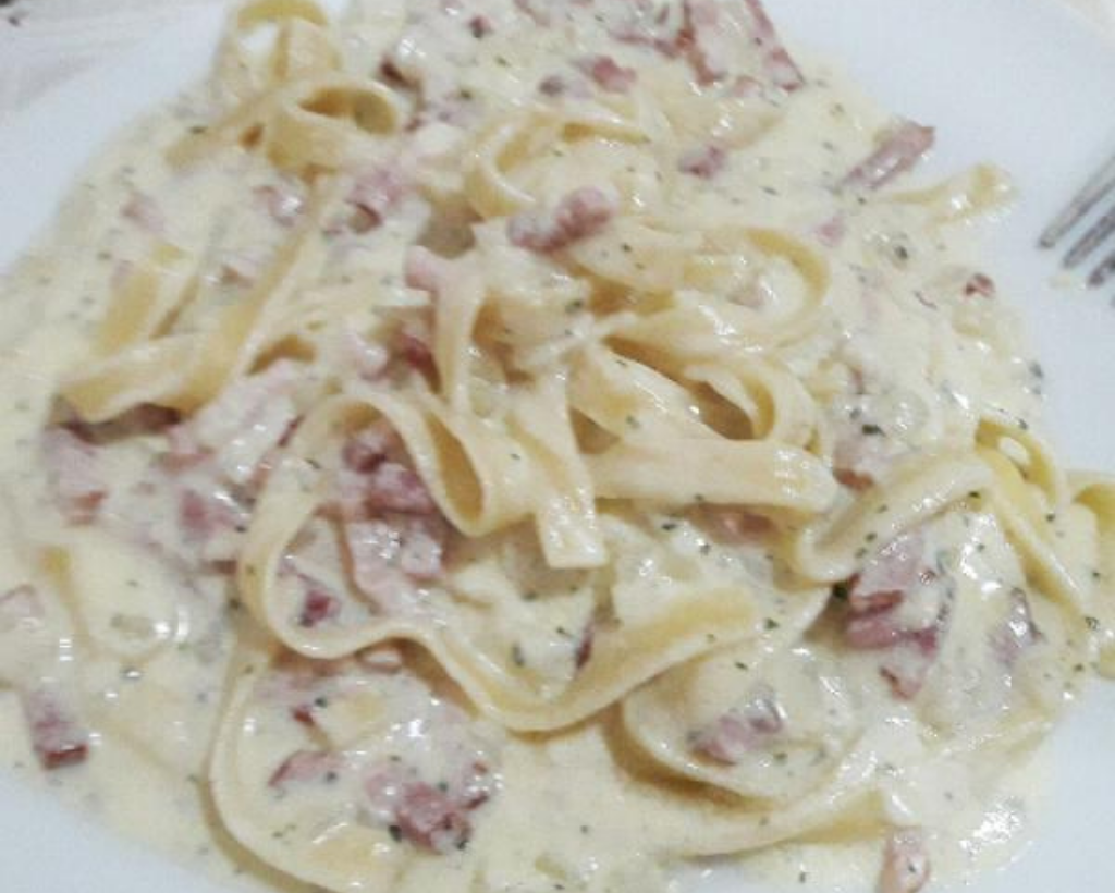 Salsa carbonara Pasta carbonara Spaguetti receta original