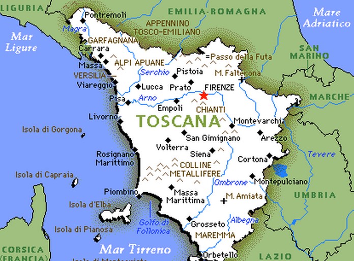 toscana en ITALIA