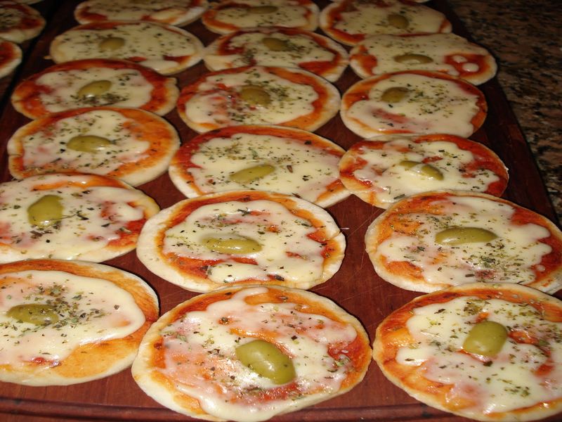 pizzetas caseras