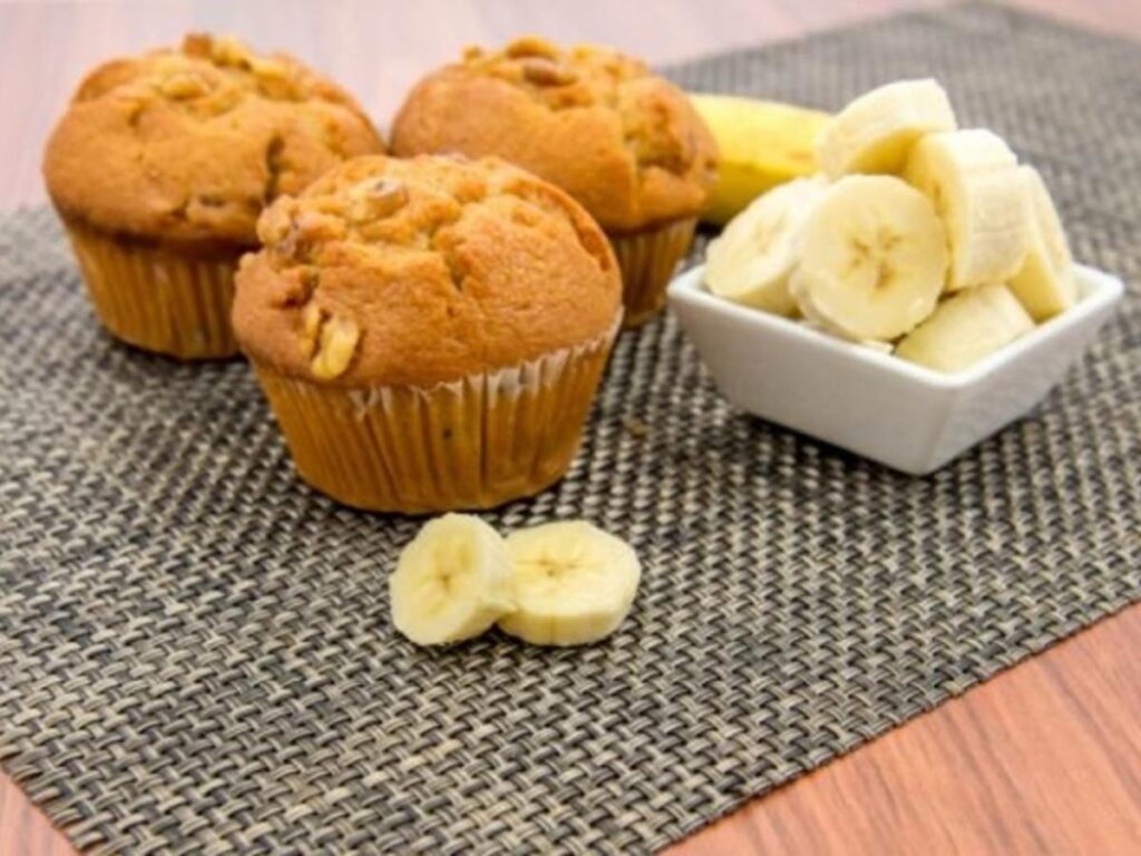 muffins de banana