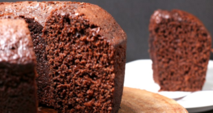 bizcochuelo de chocolate con avena
