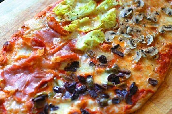 pizza 4 estaciones