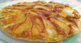 tarta de manzana y avena