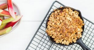 Crumble de Manzana y avena