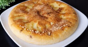 riquísimo postre de manzana