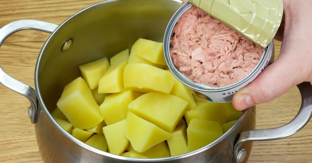 ¿Tienes papas y atún en casa? En esta receta te vamos a enseñar a preparar escalope de papa y atún ¡Ideal para una reunión familiar!