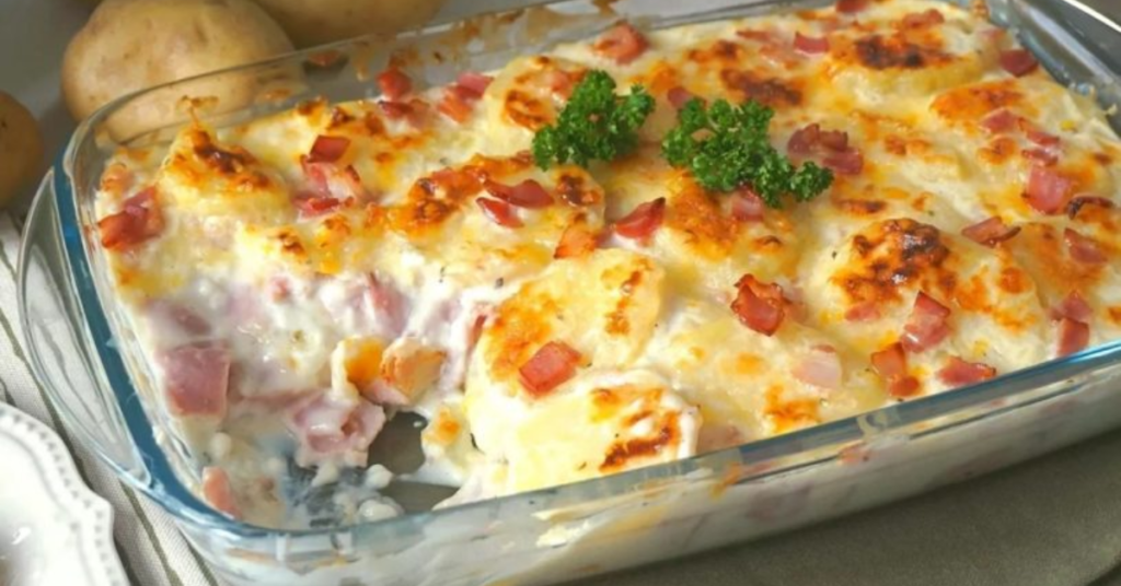 Si quieres una reunión y quieres sorprender a tus comensales aquí te vamos a explicar Como hacer Papas en salsa bechamel gratinada