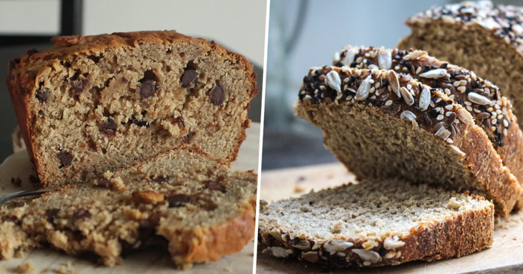Si te encuentras haciendo dieta o no puedes comer alimentos que contengan gluten este pan saludable sin harina a base de avena es ideal