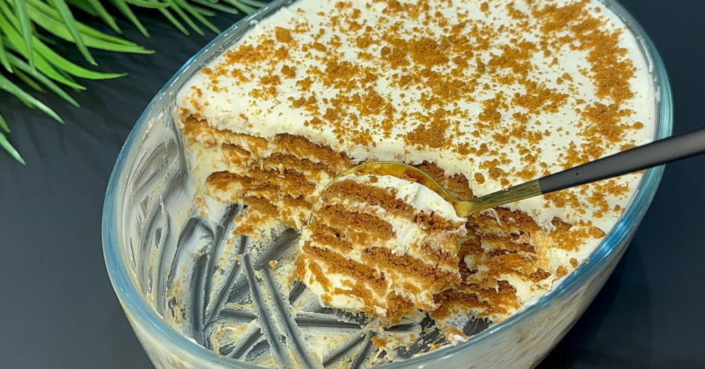 Si quieres preparar un delicioso postre sencillo sin horno y sin manteca echa un vistazo a esta receta ¡Súper fácil de preparar!