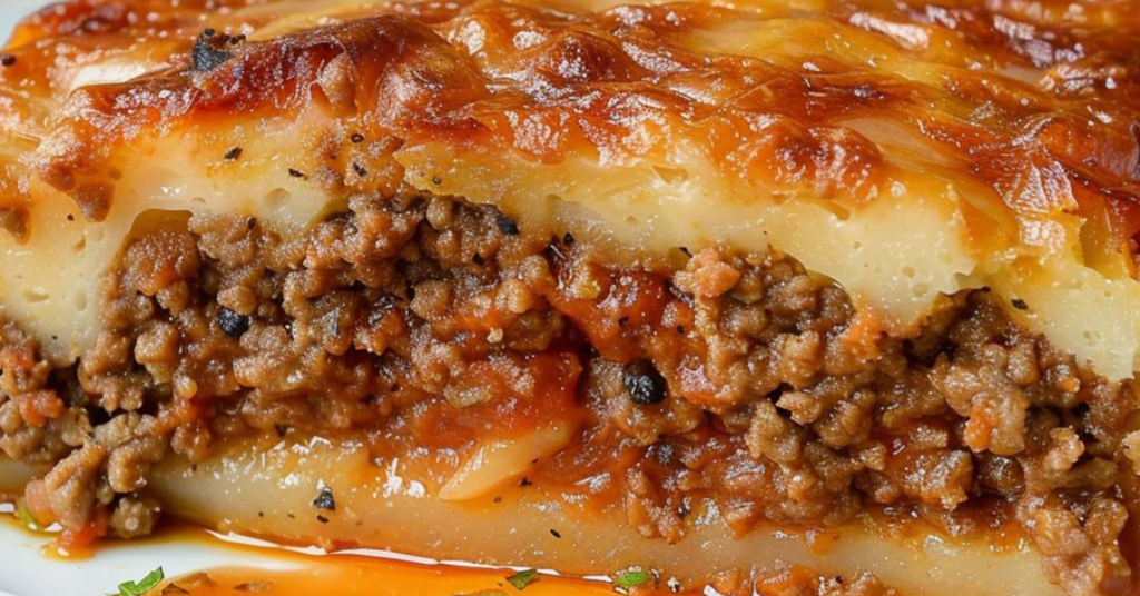 Una excelente idea para sorprender a tus invitados es preparar un delicioso pastel de carne relleno de queso ¡Quedarán sorprendidos!