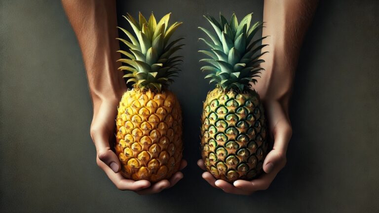 Cómo saber si una piña es dulce antes de comprarla